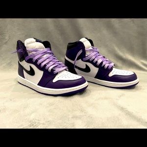 Jordan 1 Retro High - Court Purple/White